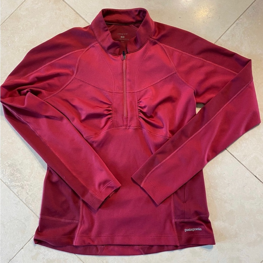 Patagonia Cranberry  Half-zip Pullover M